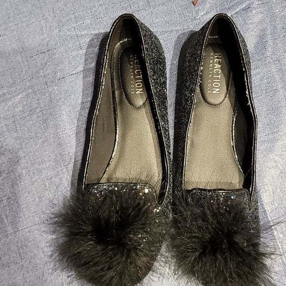 🔥Reaction Kenneth Cole🔥 Black/Multi Flat - Picture 2 of 6